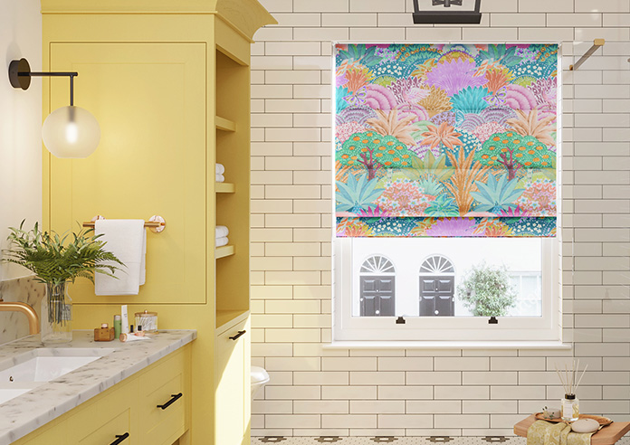 Kolkata Velvet, Carnival - Twist&Fit Roman Blind - Image 3